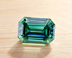 VVS1 Chiarezza Non Riscaldata, Sfaccettata Diamante Sciolto Colore Blu Naturale 'D' 5,70 Ct - Foto 1 di 5