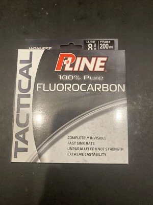 Prueba táctica de fluorocarbono P Line 200 yardas 8 lb Foto 1 de 2