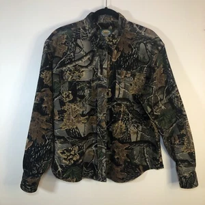 Cabelas Women’s Seclusion 3D Camouflage Heavy Duty Long Sleeve Shirt Size Large - Picture 1 of 7