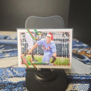 2021 Topps Holiday - SP Variation Santa Hat #HW129 Paul Goldschmidt - Bild 1 von 2
