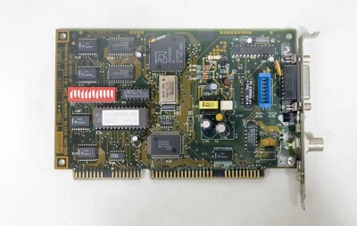 Vintage DEC Digital EtherWorks ethernet adapter BNC AUI 16 bit ISA ISA913 - Image 1 of 3