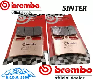 KIT PASTIGLIE FRENO ANTERIORI BREMBO SINTER YAMAHA MT09 TRACER 900 2015-2018 - Imagen 1 de 9