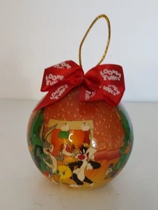 Vintage 1995 Looney Tunes Christmas Ornament Warner Brothers 3" - Picture 1 of 6