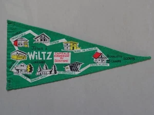 Wiltz Luxembourg Capitale Europeenne Du Scoutisme Scout Pennant - Picture 1 of 4