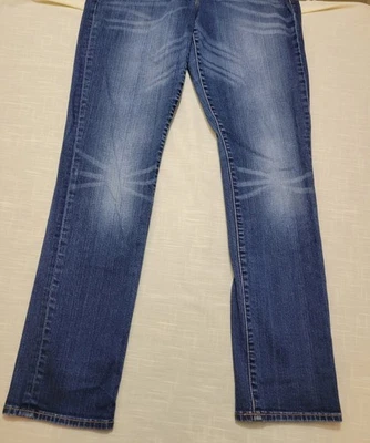 Kut from the Kloth Womens Straight Leg Jeans 8 Boyfriend Denim Blue KP696MA2 - Image 1 of 4