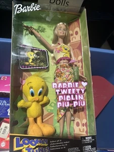 Barbie Loves Piolín Piolín Piu-Piu Looney Tunes 2003 De vuelta en acción Nuevo en caja - Imagen 1 de 5