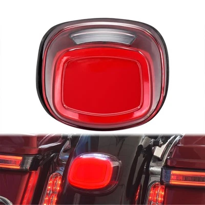 LED Rear Tail Light Brake Lamp For Harley Touring Street Glide FLHX Softail Dyna - Image 1 of 4