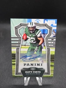 2017 Panini Matt Forte Signatures Auto 25/25 #52 Jets - Picture 1 of 2