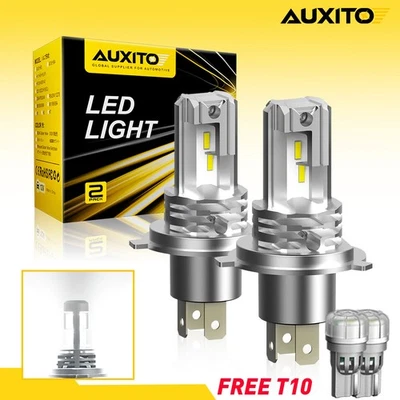 For Ford Falcon BF BA XR6 FG XR8 LED H4 Kit Headlight Bulbs Globes Lamp NEW 2x - image 1 of 4