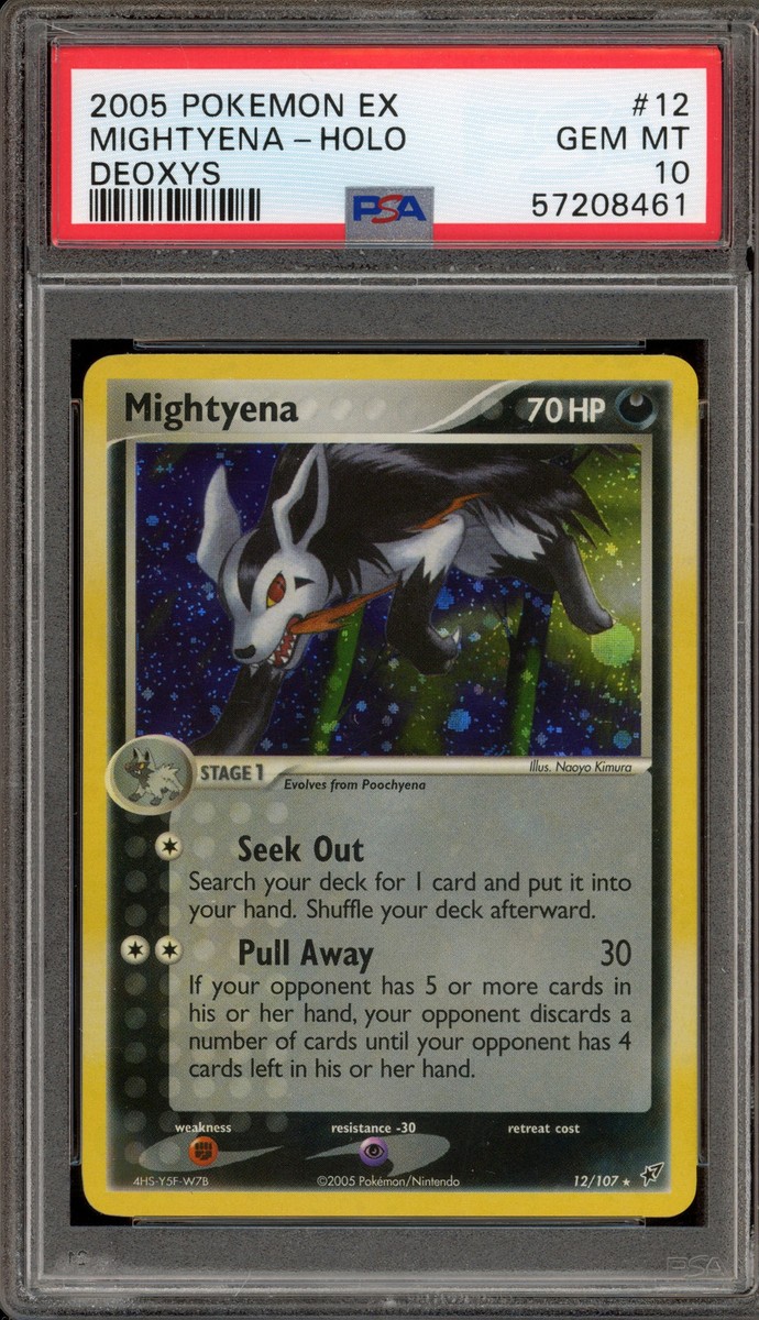 Pokémon TCG Professional Sports Authenticator (PSA) EX Pokémon TCG Professional Sports Authenticator (PSA) EX