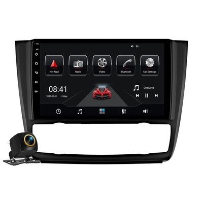 Android Auto CarPlay Radio Touchscreen GPS Navi für BMW 1er E81 E82 E87 E88 dab+ - Bild 1 von 4