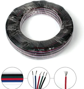 5Pin 5-100M 5050 3528 5630 LED RGBW/RGBWW Strip Extension Connector Cable Wire - Picture 1 of 19