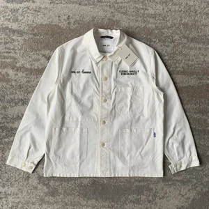 NN07 Le Labourer Highsnobiety Cedric Grolet Malo Chore Jacket White Large BNWT - Picture 1 of 18