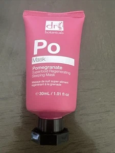 Dr Botanicals PO Granatapfel Superfood Regenerierende Schlafmaske 30 ml NEU - Bild 1 von 2