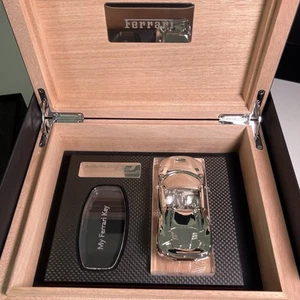 Ferrari 488 Spider Owner Humidor – Rare Collector Box w/ Metal Mini Car - Picture 1 of 23