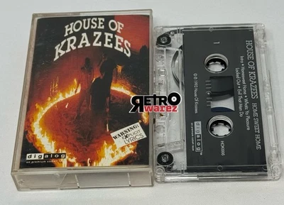 House Of Krazees Home Sweet Home 2nd Press Cassette Tape 1993 HOK Twiztid esham - Image 1 of 3