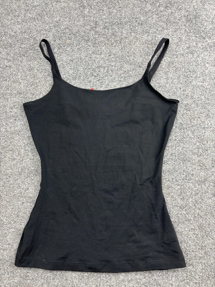 Spanx Tank Top Womens Large Black Shaping Camisole Adjustable Straps Stretch - Image 1 of 4