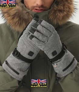 Aroma Season S/M Electric Heated Gloves 3Ah Rechargeable 3 Heat Levels (E579) - Picture 1 of 14