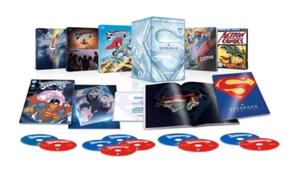 NEW! Superman 5-Film Steelbook Library Collection - 4K Ultra HD BluRay - Picture 1 of 8