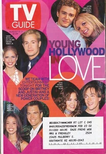 REVISTA TV GUIDE 2001 11 DE AGOSTO HOLLYWOOD LOVE (BUEN/BUEN ESTADO) EDICIÓN DETROIT. - Imagen 1 de 1