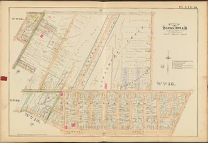 1888 MONROE COUNTY ROCHESTER NEW YORK CLIFFORD ST - CENTRAL PARK ATLAS MAP - Picture 1 of 3