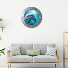 Under The Sea Fish Sticker Set - 3D Dolphin & Fish - Perfect for Living Room