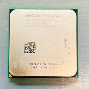 Processore AMD 3,5 GHZ MODELLO A8-6500 QUAD CORE, AD6500OKA44HL, FM - Foto 1 di 2