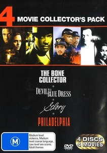 255A NEW SEALED THE BONE COLLECTOR+DEVIL IN A BLUE DRESS+PHILADELPHIA+ DVD R4 - Picture 1 of 2