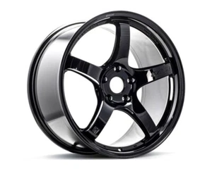 Rays Gram Lights 57CR 17X9 +38 5X114.3 Gloss Black Wheel - Picture 1 of 3