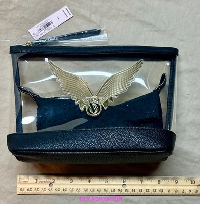 JUEGO DE BOLSAS DE MAQUILLAJE VICTORIAS SECRET - 2 BOLSAS - (Originalmente $34.95) NUEVO con etiquetas Foto 1 de 4