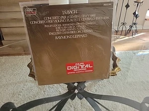 1982 SEALED Philips DIGITAL Audiophile Garcia violin Leppard LP Chamber Bach - Picture 1 of 16