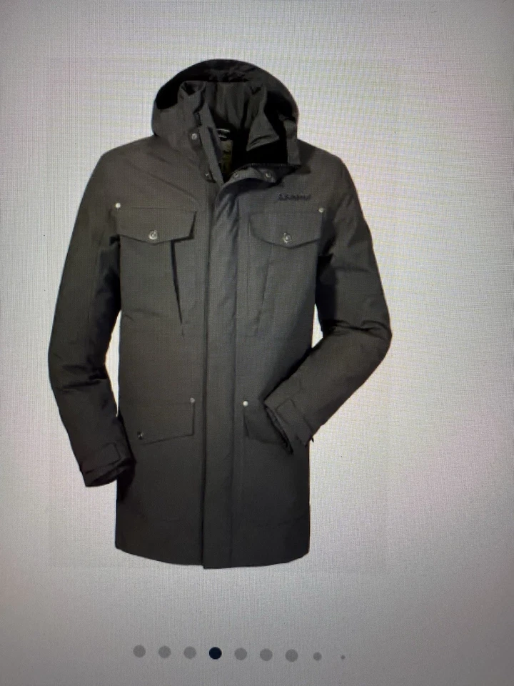 Schöffel Herren Storm Range 3 in 1 WASSERDICHT Gr. L 52 anthrazit Winter TOP - Bild 1 von 4