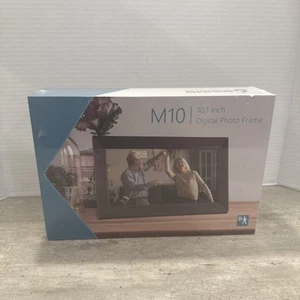Brandneu Versiegelt BSIMB M10 10." Digitaler Bilderrahmen SB Laufwerk/SD-Karte. - Bild 1 von 7