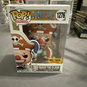 New! One Piece Buggy The Clown Hot Topic Exclusive Funko Pop! #1276 Vinyl - Picture 1 of 6