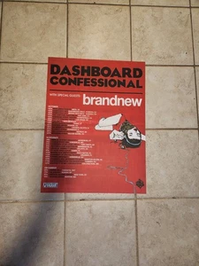 Dashboard Confessional Brand New Jesse Lacey 2006 Fall Tour - Picture 1 of 1