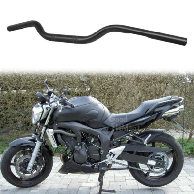 For Yamaha FZ6 FZ6R FZ600 FZ700 Motorcycle Handlebar 7/8" 22mm Handle Bars Black - Image 1 of 4