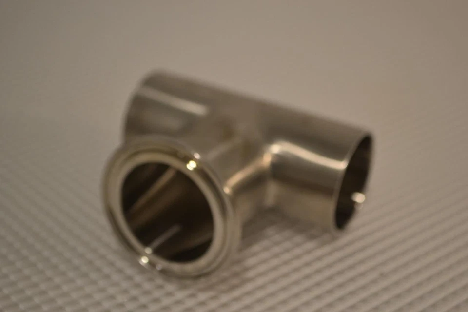 UN NUEVO LOTE DE 3 ACCESORIOS PARA CAMISETAS SANITARIAS 1 3/8"ID 304 INOX CERTIFICADO A3. Foto 1 de 1