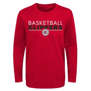NBA Youth Boys Los Angeles Clippers Tactical Stance Performance Tee - Picture 1 of 5