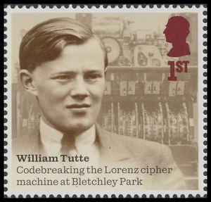 GB 5323 Valour and Victory William Tutte 1st single MNH 2025 - Picture 1 of 1