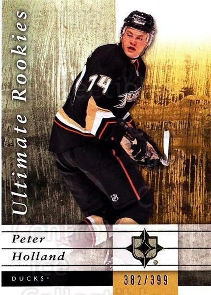 2011-12 UD Ultimate Collection #62 Peter Holland - Image 1 of 1