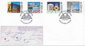1987 Europa. British Architects in Europe - RIBA Macclesfield Cancellation - Picture 1 of 2