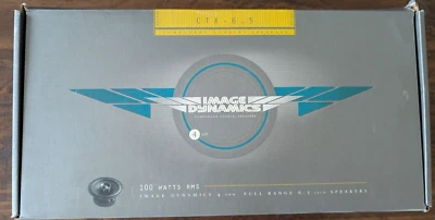 Image Dynamics CTX 6.5" 2-Way Component ID Series Full Range Coaxial Speakers - Image 1 of 4