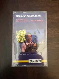 NEW Roy Clark Cassette Tape Live in Branson, MO USA LaserLight Celebrity Theatre - Picture 1 of 2