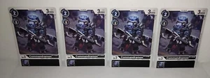 Commandramon BT3-059 4x Common Near Mint Playset Digimon TCG CCG - Picture 1 of 6