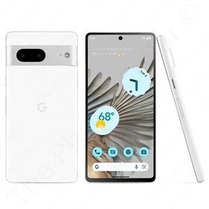 Google Pixel 7 256GB Unlocked GA04538-US 6.3" FHD 50MP WiFi 5G LTE Snow White - Afbeelding 1 van 4