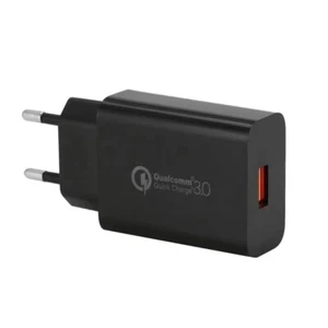 QC 3.0 18W 5V3A Fast Wall Charger Power Adapter For iPhone Samsung Android - Photo 1 sur 23