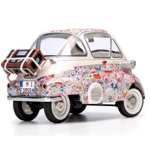 Tarjeta de colección de coches modelo diecast 1:12 Schuco/NSL BMW Isetta Sun flower limit - Imagen 1 de 7