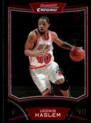 Udonis Haslem 2008-09 Bowman Chrome #56 NMT - Image 1 of 2