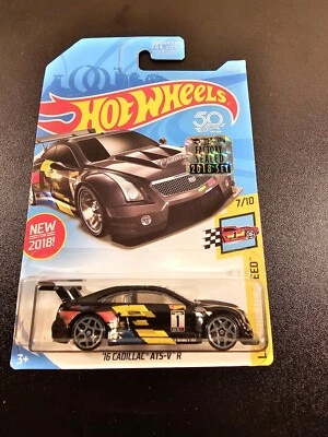Hot Wheels 16 Cadillac Ats-v R Factory Sealed 2018 70/365 - Image 1 of 4