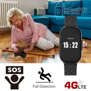 Medical Alert Watch for Seniors Elderly with SOS Button GPS Fall Detection - Picture 1 of 5